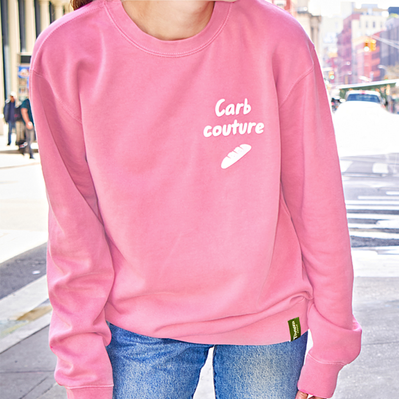 Carb Couture Crewneck Sweatshirt Panera Bread