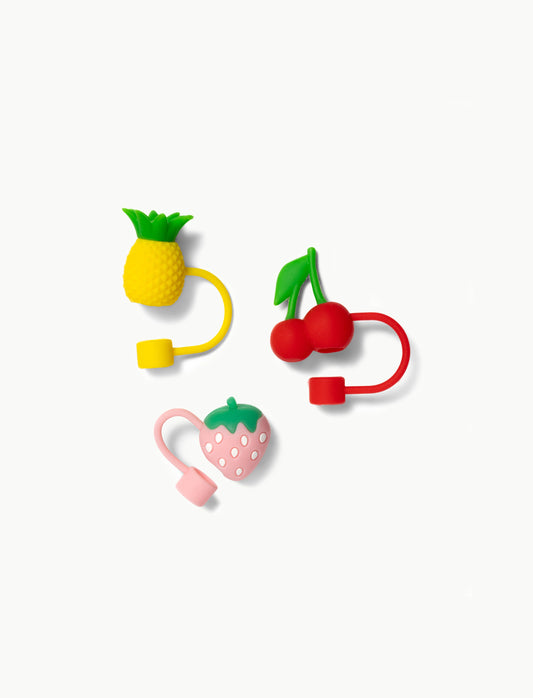 Fruit Straw Topper (Set of 3)