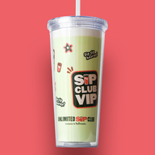 Load image into Gallery viewer, Sip Club VIP Color Changing Tumbler with Straw
